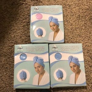 Hair towels (3 for $4)